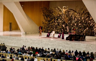 Audiencia del Papa Francisco en el Aula Pablo VI. Foto: Daniel Ibu00e1u00f1ez / ACI Prensa 