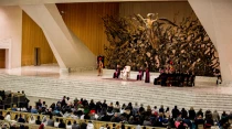 Audiencia del Papa Francisco en el Aula Pablo VI. Foto: Daniel Ibu00e1u00f1ez / ACI Prensa