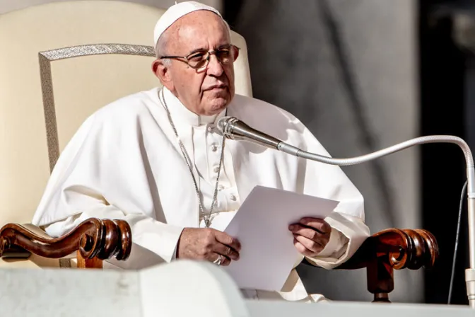 Papa Francisco: Si sobre la tierra hay hambre, no es por falta de comida