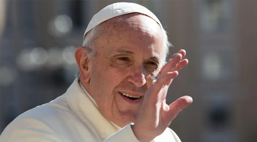 El Papa en una imagen de archivo. Foto: Daniel Ibáñez / ACI Prensa