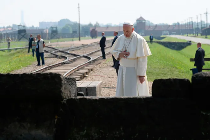 Papa Francisco: Que nunca se olvide el sufrimiento de las víctimas del holocausto