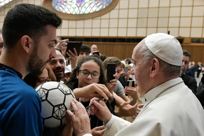 Papa Francisco: El deporte es una gran oportunidad para aprender a dar lo mejor de si