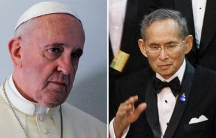 Papa Francisco - Bhumibol Adulyadej, el fallecido rey de Tailandia / Foto: ACI Prensa - Wikipedia Gobierno de Taliandia (CC-BY-2.0) 