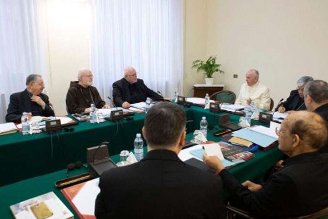 Comienza reunión del Consejo de Cardenales con el Papa Francisco