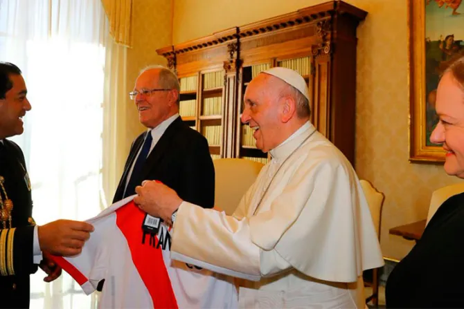 VIDEO: Papa Francisco recibe al Presidente del Perú a pocos meses de su visita apostólica