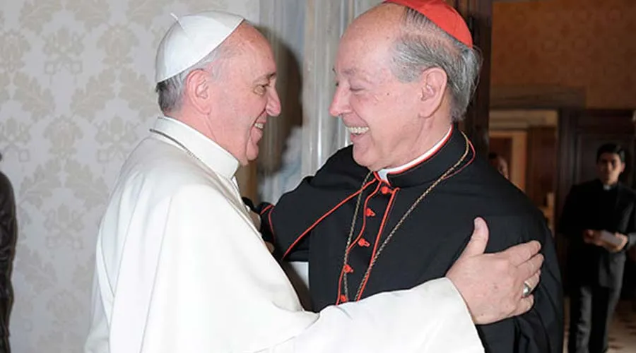 El Papa Francisco junto al Cardenal Juan Luis Cipriani / Foto: Arzobispado de Lima?w=200&h=150