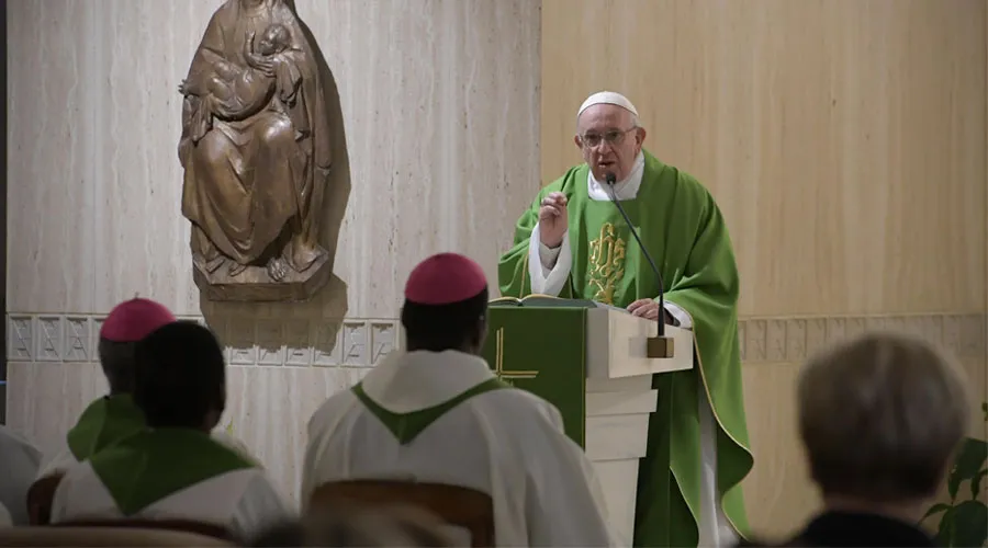 Papa Francisco: No somos animales, somos hijos de Dios bautizados