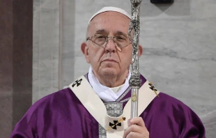 El Papa Francisco celebra Misa en la Basu00edlica de Santa Sabina en Roma. Daniele Garofani (L'Osservatore Romano) 