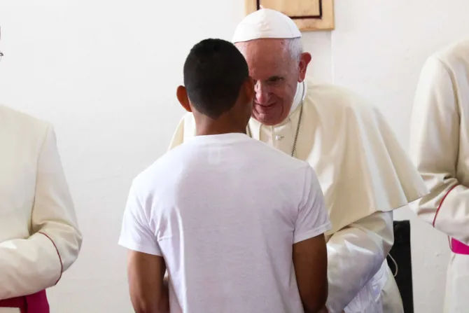 Recluso que quiere ser chef expresó sus sueños de esperanza al Papa Francisco