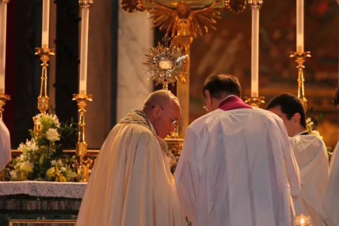 ACI Prensa transmitirá en vivo Misa del Corpus Christi presidida por el Papa Francisco