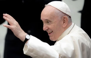 Papa Francisco. Cru00e9dito: Daniel Ibu00e1u00f1ez / ACI Prensa 