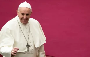 Papa Francisco. Cru00e9dito: Daniel Ibu00e1u00f1ez / ACI Prensa 