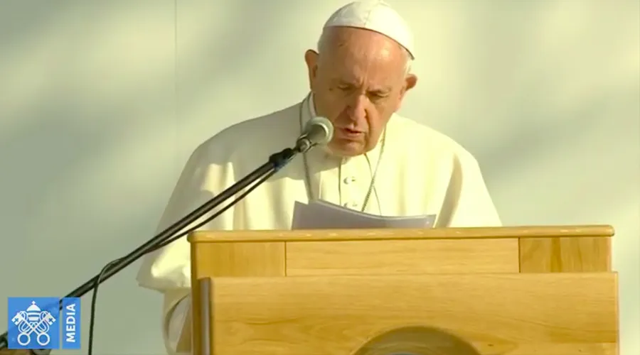 Discurso del Papa Francisco en Iasi, Rumanía. Foto: Captura YouTube?w=200&h=150