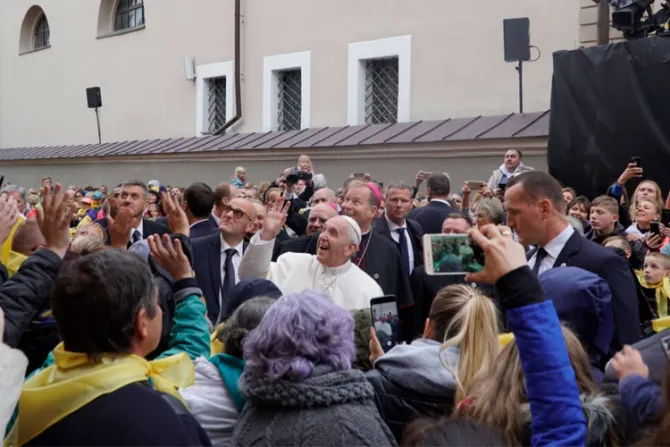 Discurso del Papa Francisco en el Santuario Mater Misericordiae de Vilna, Lituania