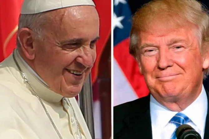 Papa Francisco podría reunirse con Donald Trump en mayo