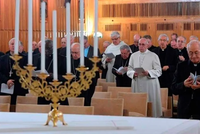 Meditación del retiro de Cuaresma del Papa: Así ayudan las lágrimas a llegar a Dios