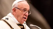 El Papa Francisco durante la Misa por la Epifanía del Señor - Foto: Daniel Ibáñez (ACI Prensa)