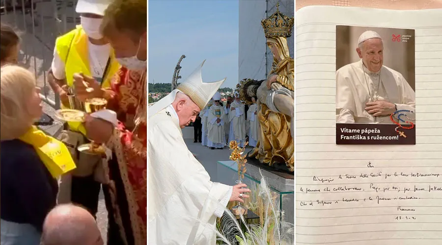 Lo que no viste de la visita del Papa Francisco a Eslovaquia