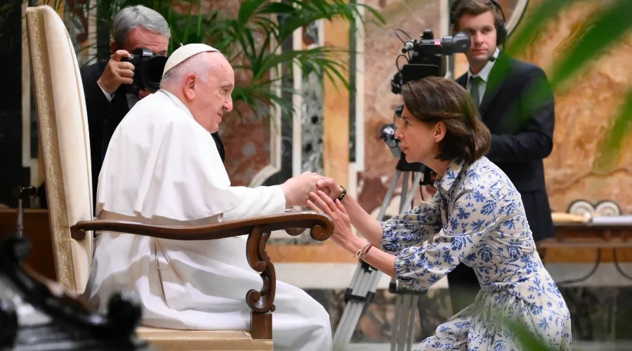 El Papa Francisco recibió a la fundación Centesimus Annus Pro Pontifice. Crédito: Vatican Media?w=200&h=150
