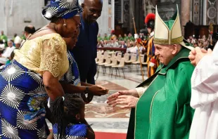 Domingo 23 de julio, el Papa Francisco presidió en la Basílica de San Pedro la Celebración Eucarística con motivo de la III Jornada Mundial de los Abuelos y de los Ancianos. 