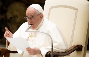 Papa Francisco. Cru00e9dito: Daniel Ibau00f1ez - ACI Prensa 