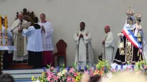 El Papa Francisco en la Misa en Iquique. Foto: Giselle Vargas (ACI Prensa)