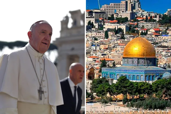 El Papa pide un estatuto especial para Jerusalén con garantía internacional