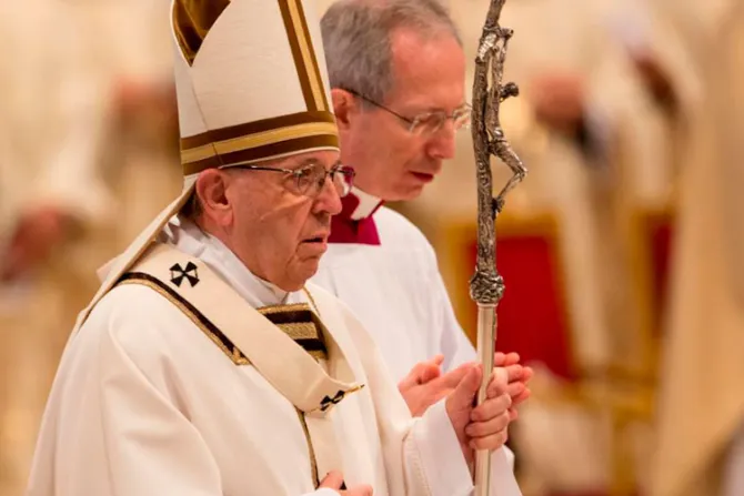 Homilía del Papa Francisco en la Misa Crismal del Jueves Santo