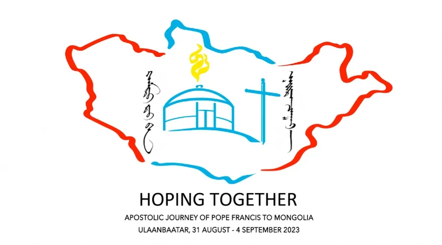 Logotipo del viaje apostólico del Papa Francisco a Mongolia. Crédito: Vatican Media?w=200&h=150