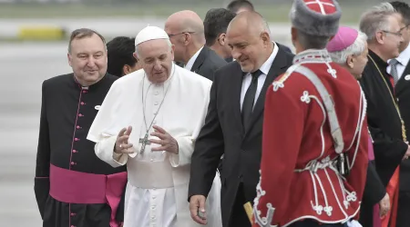 El Papa Francisco llega a Bulgaria 