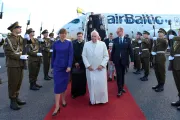 El Papa Francisco llegó a Estonia, última etapa de su viaje a los países bálticos