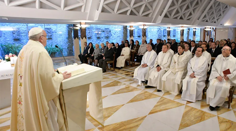 El Papa Francisco celebra Misa en la Casa Santa Marta / Foto: L'Osservatore Romano?w=200&h=150