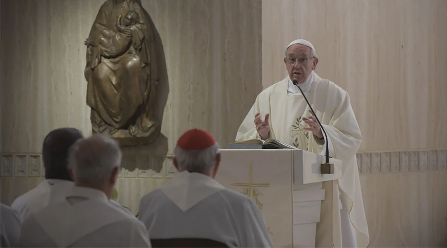 El Papa durante la Misa. Foto: Vatican Media?w=200&h=150