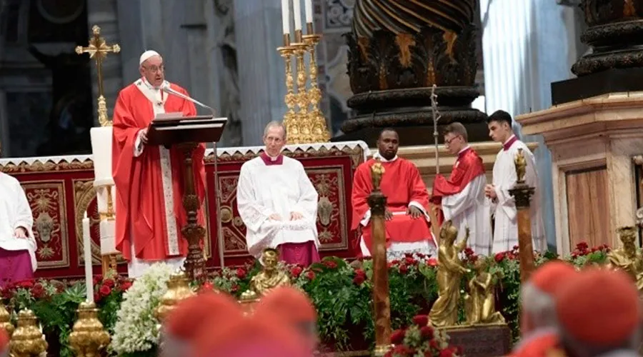 El Papa Francisco durante la celebración de la Solemnidad de San Pedro y San Pablo / Foto: L'Osservatore Romano?w=200&h=150