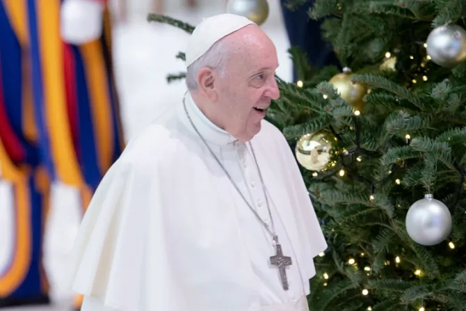 Papa Francisco: El nacimiento y el árbol de Navidad recuerdan la alegría de la Encarnación