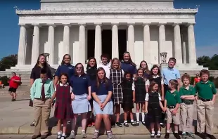 Estudiantes de Catholic Coalition for Special Education. Foto: Captura de video. 