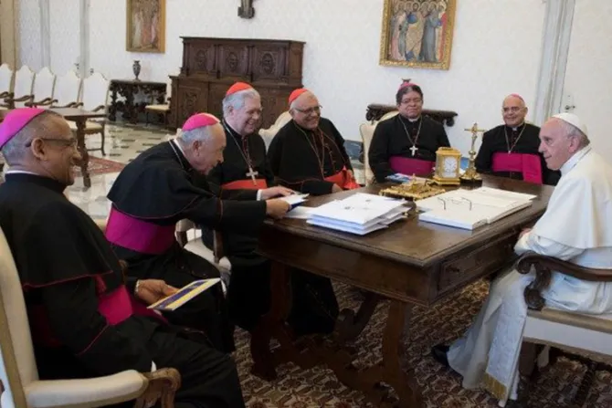 Papa Francisco a obispos de Venezuela: Gracias por la resistencia