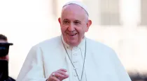 Papa Francisco / Crédito: Daniel Ibañez - ACI Prensa