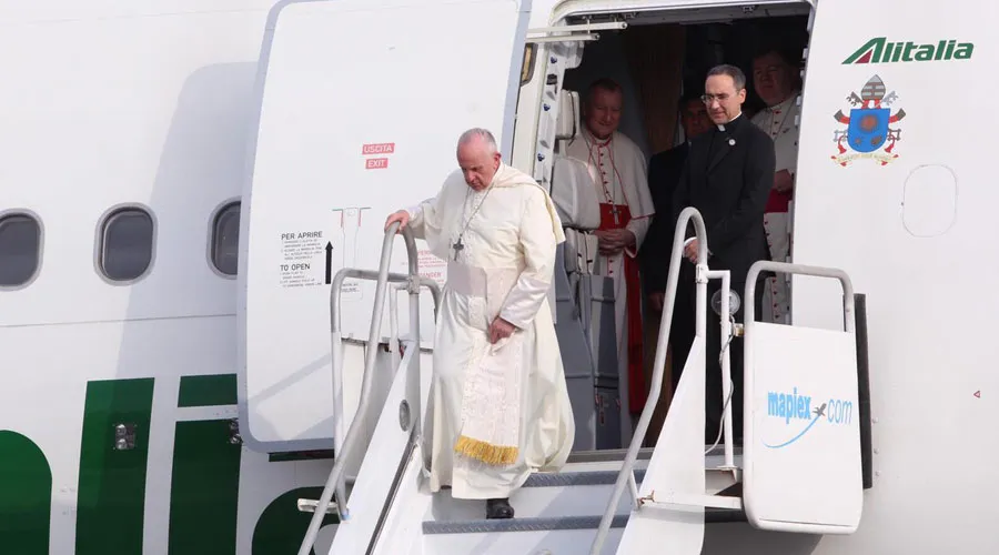 El Papa Francisco ya está en Panamá para la JMJ 2019 [VIDEO]
