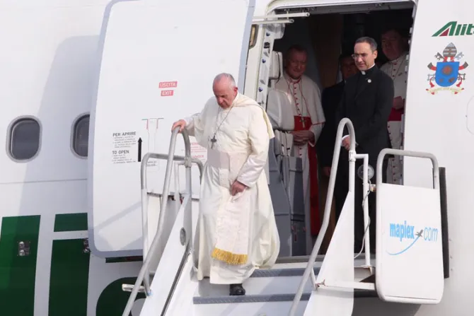 El Papa Francisco ya está en Panamá para la JMJ 2019 [VIDEO]