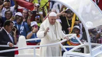 El Papa Francisco en Panamá. Foto: Flickr JMJ Panamá 2019