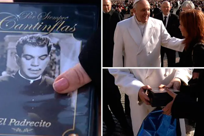 VIDEO: Cantinflas hará reír al Papa Francisco en la víspera de su viaje a México