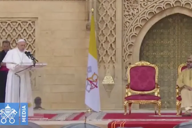Discurso del Papa Francisco en el encuentro con el pueblo y autoridades de Marruecos