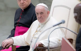 Papa Francisco / Cru00e9dito: Daniel Ibau00f1ez - ACI Prensa 