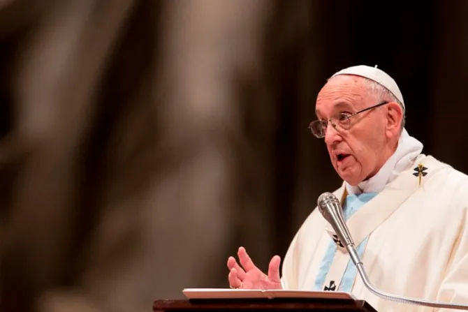En fiesta de María Madre de Dios el Papa invita a empezar el año sin “fardos del pasado”