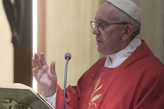 El Papa pide cristianos que escuchen la Palabra de Dios y no cristianos “insensatos”