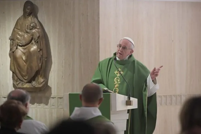 El Papa Francisco advierte sobre el pecado “que nos paraliza” y nos quita la valentía