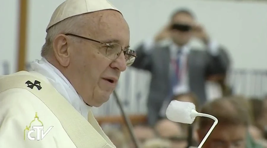 Papa Francisco en Santuario de la Virgen de Czestochowa. Foto: Captura de video / CTV.?w=200&h=150