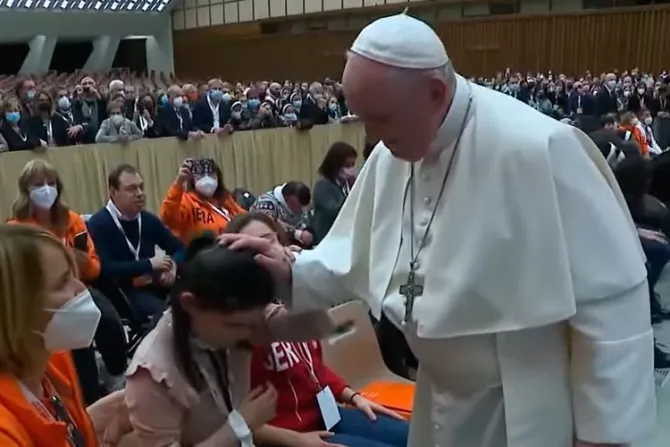 Papa Francisco: Toda persona, con o sin discapacidad, es preciosa