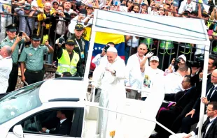 Papa Francisco en Villavicencio / Crédito: Eduardo Berdejo (ACI Prensa) 